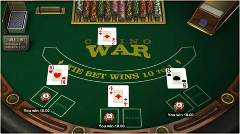 How to Play Casino War Live and Online • Games .